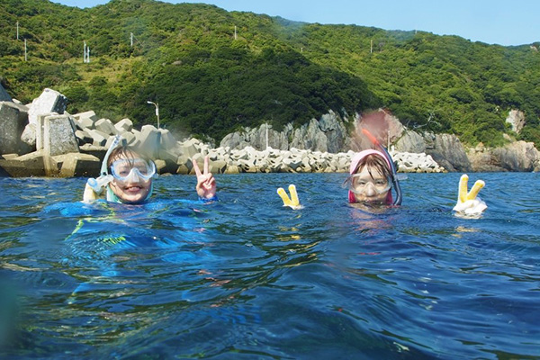 ボートシュノーケリング